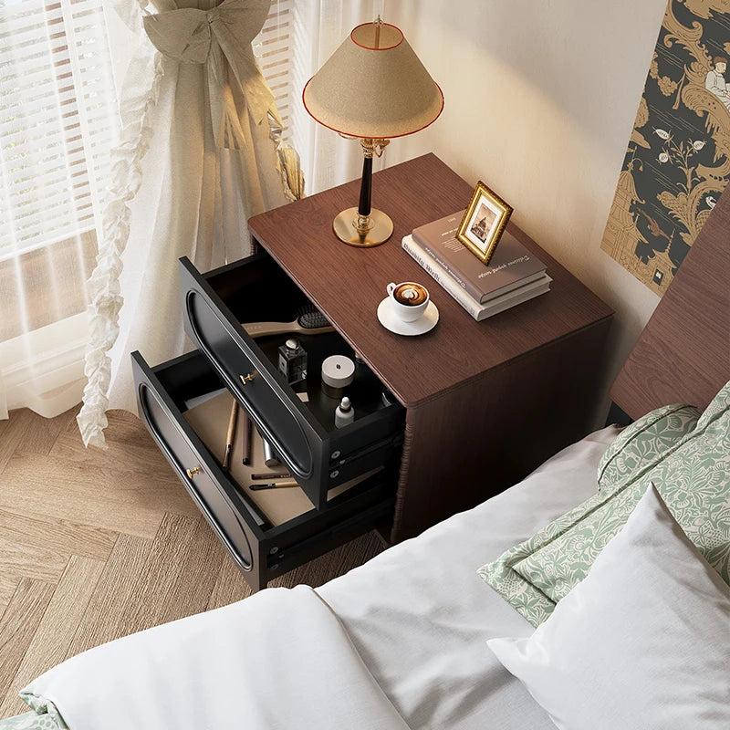 Mini mesita de noche con compartimento secreto, mesita de noche, cajones para dormitorio, mesa auxiliar, cama, muebles de habitación completos, noche