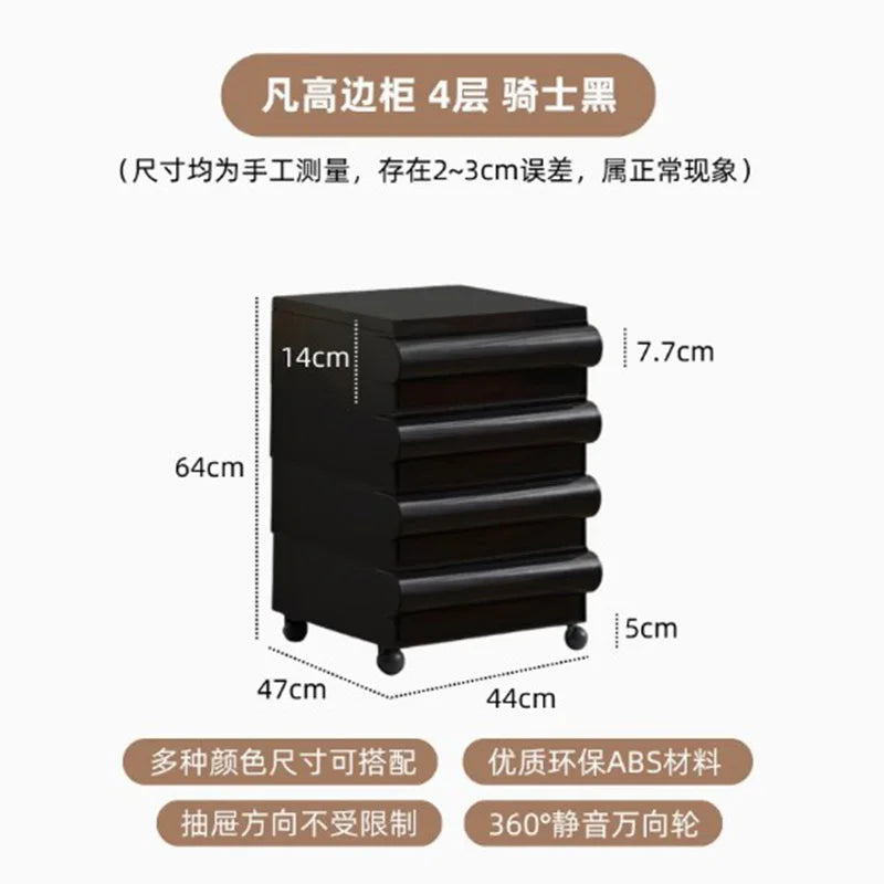 Plastic Minimalist Nightstand Table Modern Cute White Bedroom Nightstand Table Nordic Small Mesitas De Noche Home Furniture