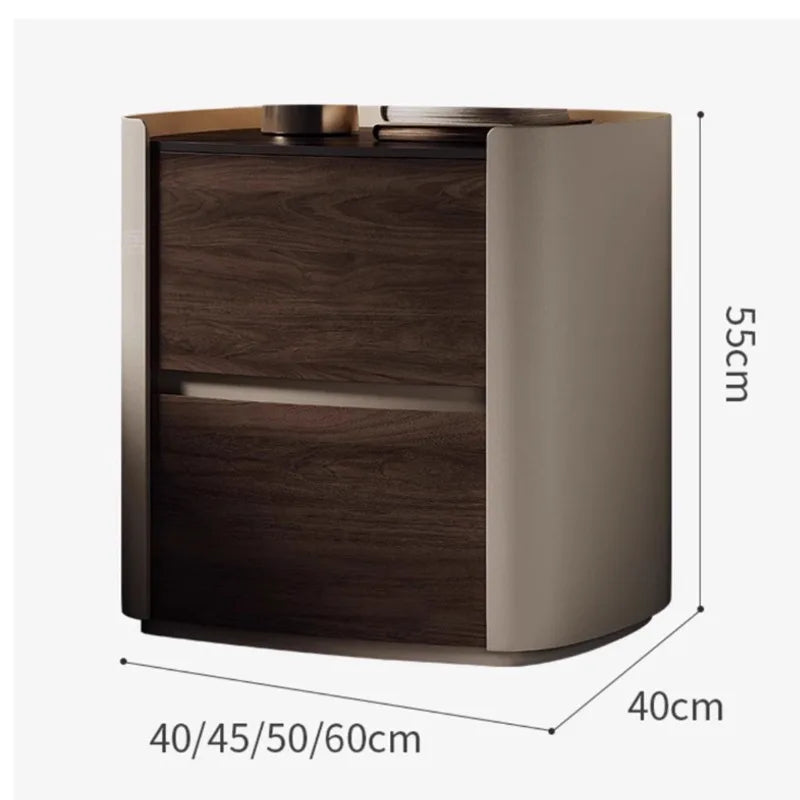 European Elegant Nightstand Table Drawer Minimalist Nordic Nightstands Narrow Simple Mesa De Noche Bedroom Furniture