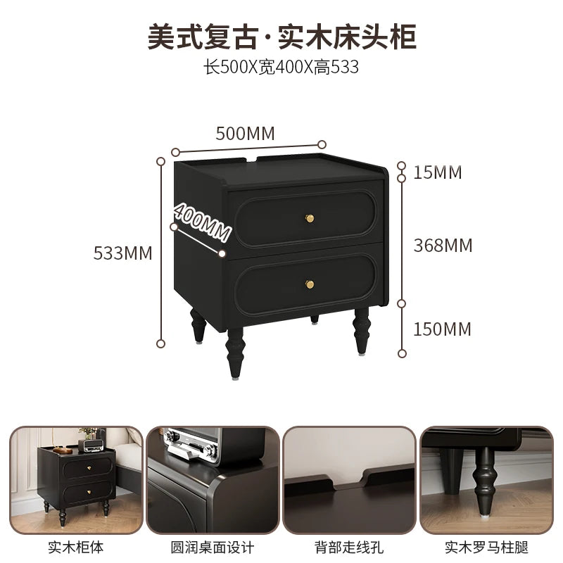Mini mesita de noche con compartimento secreto, mesita de noche, cajones para dormitorio, mesa auxiliar, cama, muebles de habitación completos, noche
