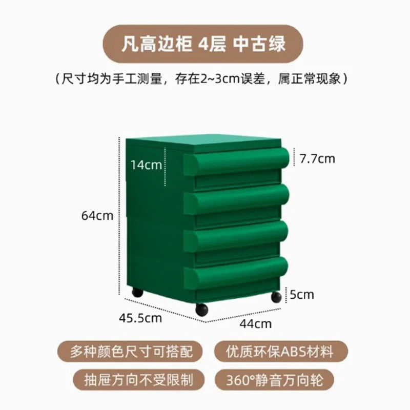 Plastic Minimalist Nightstand Table Modern Cute White Bedroom Nightstand Table Nordic Small Mesitas De Noche Home Furniture