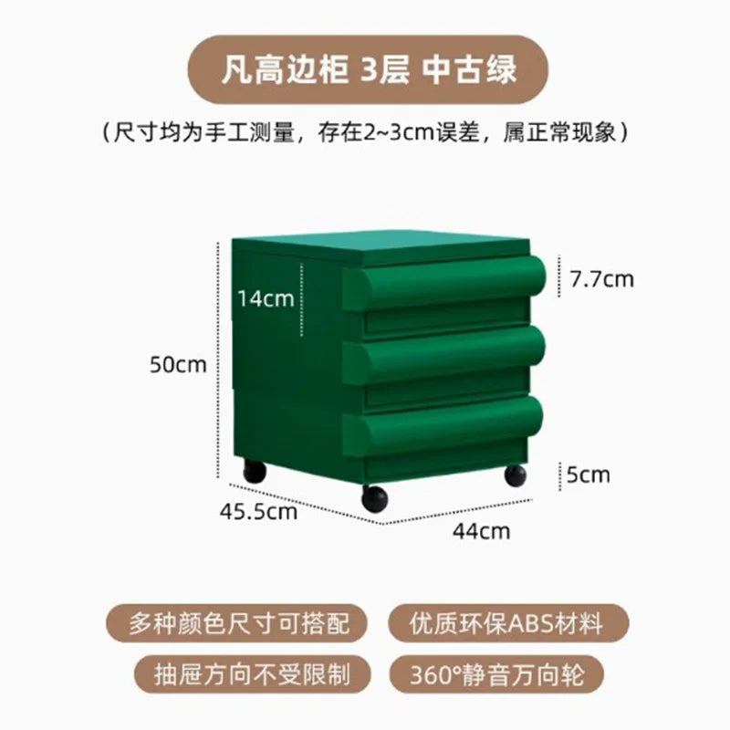 Plastic Minimalist Nightstand Table Modern Cute White Bedroom Nightstand Table Nordic Small Mesitas De Noche Home Furniture