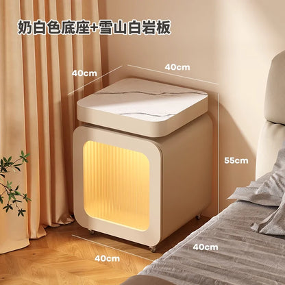 Bedside Tables Bedroom Furniture Side Bed Table Chevet Nightstand Armoires De Salon Storage Locker Room Sinfonier
