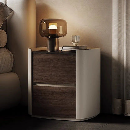 European Elegant Nightstand Table Drawer Minimalist Nordic Nightstands Narrow Simple Mesa De Noche Bedroom Furniture