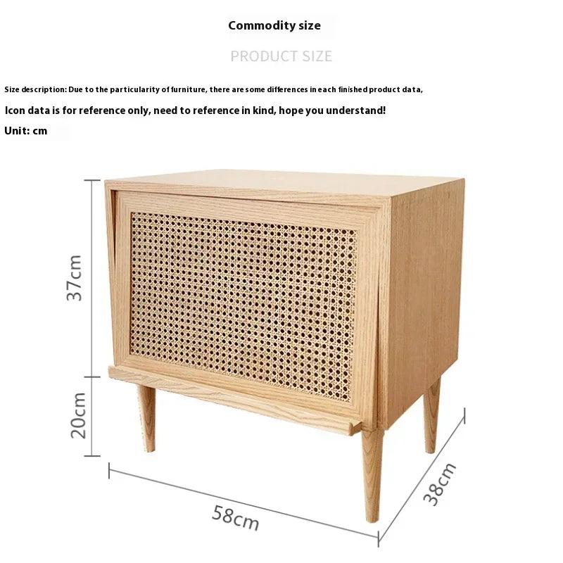 Bedside Table Elegance Smooth Luxury Tables Nightstands Economy Nordic Open Cabinets Design White Dresser Bed Headboard Cabinet
