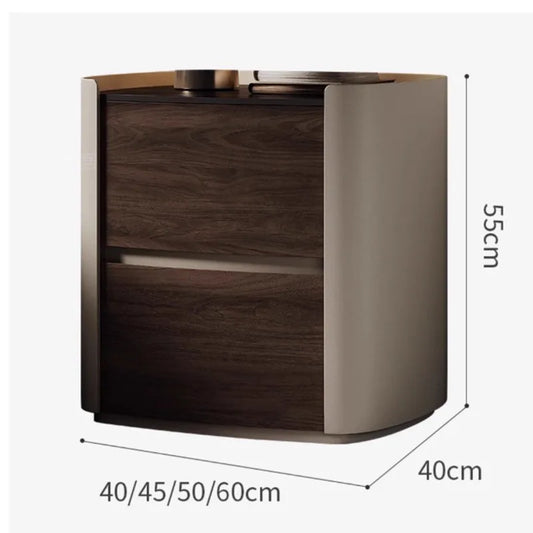 European Elegant Nightstand Table Drawer Minimalist Nordic Nightstands Narrow Simple Mesa De Noche Bedroom Furniture