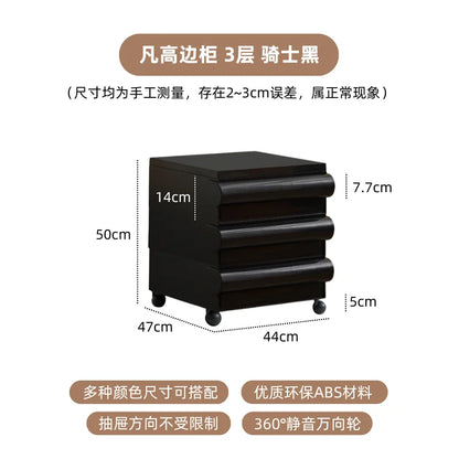 Plastic Minimalist Nightstand Table Modern Cute White Bedroom Nightstand Table Nordic Small Mesitas De Noche Home Furniture