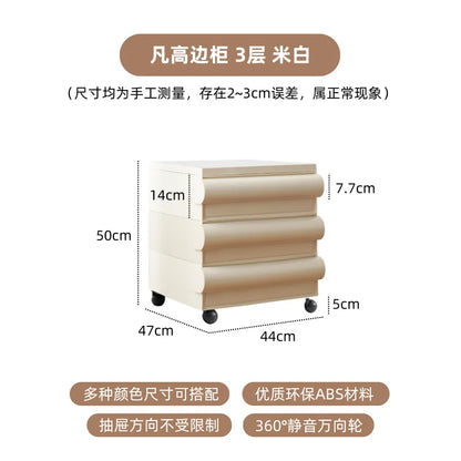Plastic Minimalist Nightstand Table Modern Cute White Bedroom Nightstand Table Nordic Small Mesitas De Noche Home Furniture