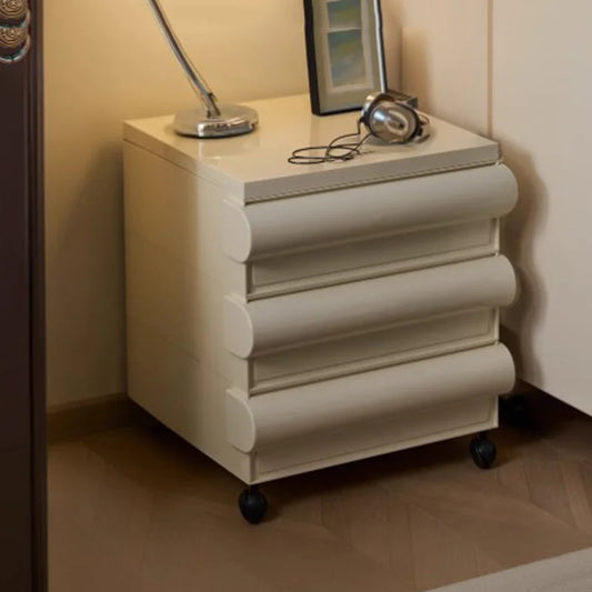 Plastic Minimalist Nightstand Table Modern Cute White Bedroom Nightstand Table Nordic Small Mesitas De Noche Home Furniture