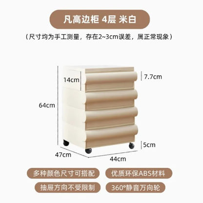 Plastic Minimalist Nightstand Table Modern Cute White Bedroom Nightstand Table Nordic Small Mesitas De Noche Home Furniture