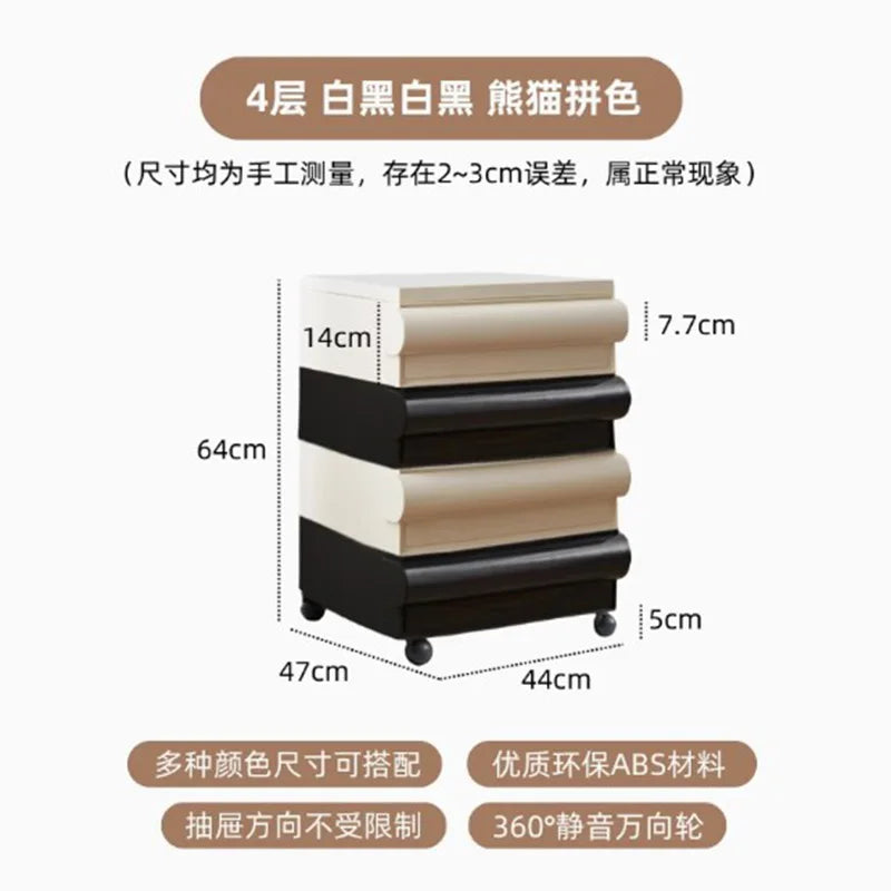 Plastic Minimalist Nightstand Table Modern Cute White Bedroom Nightstand Table Nordic Small Mesitas De Noche Home Furniture