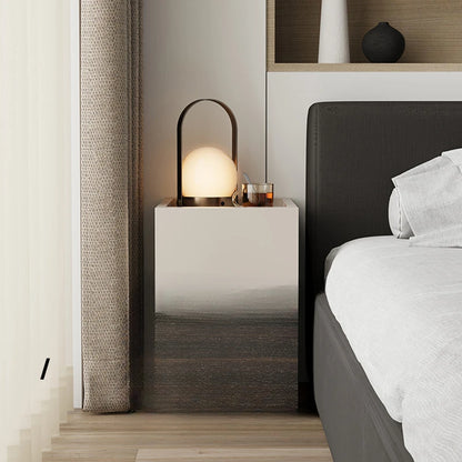 European Black Nightstand Table Modern Simple Drawers Bedroom Nightstand Table Nordic White Mesitas De Noche Home Furniture